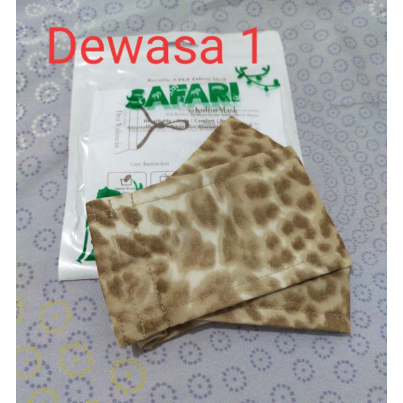 masker batik kultur Dea valencia