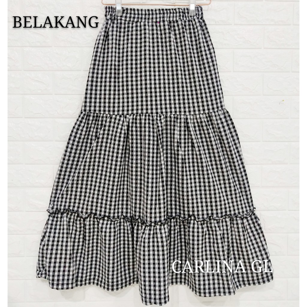 ROK VERSI KOREA KOTAK PANJANG GL FASHION