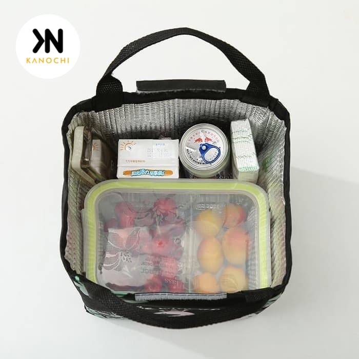 Lunch Box Cooler Bag Tas Bekal Kantor Sekolah Anak Fun Dewasa Flamingo