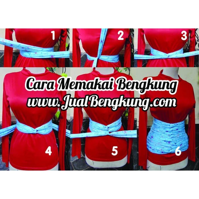 BENGKUNG ANDIEN BELLY BINDING MOTIF BATIK PARANG