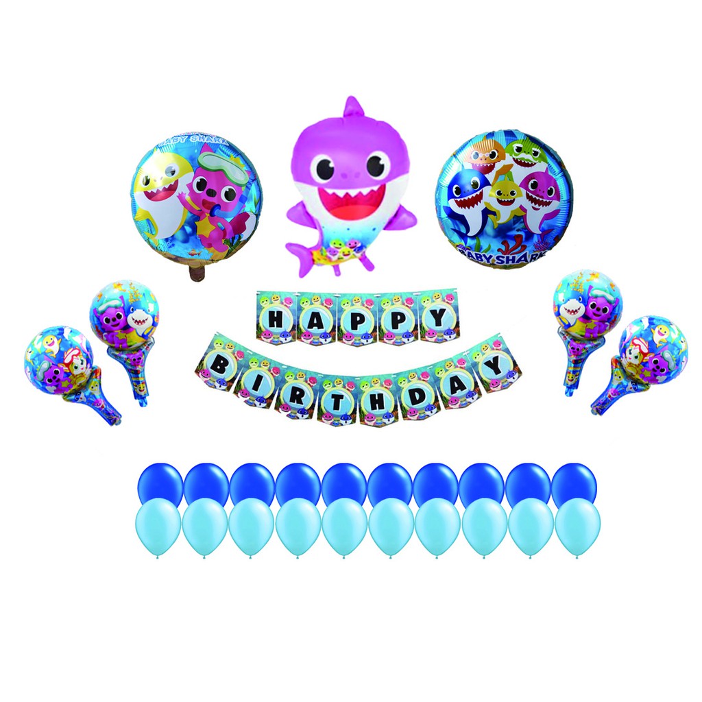 Paket Dekorasi  Balon Ulang  Tahun  Happy Birthday Tema 