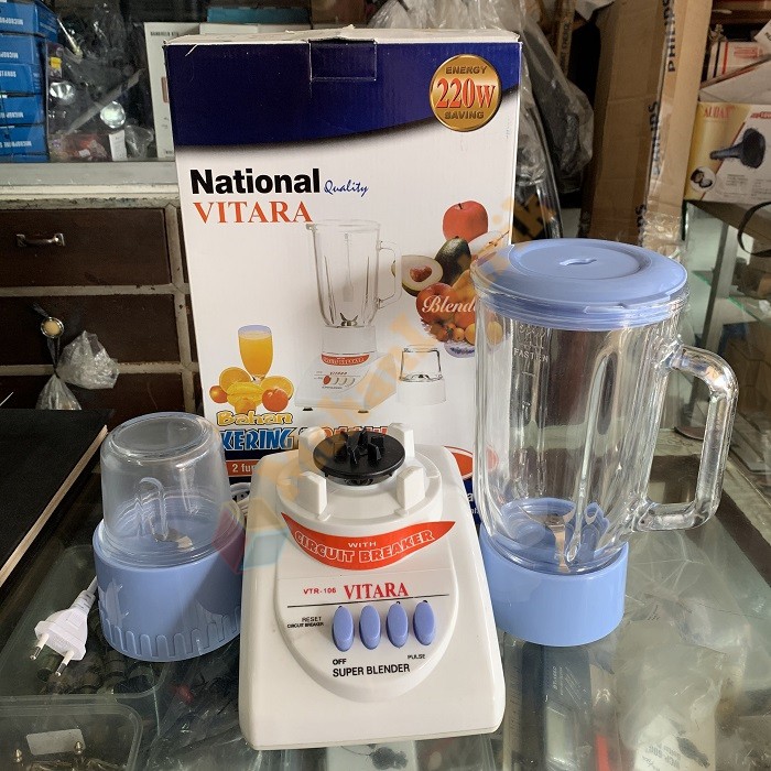 Blender Vitara National 2 in 1 Kaca