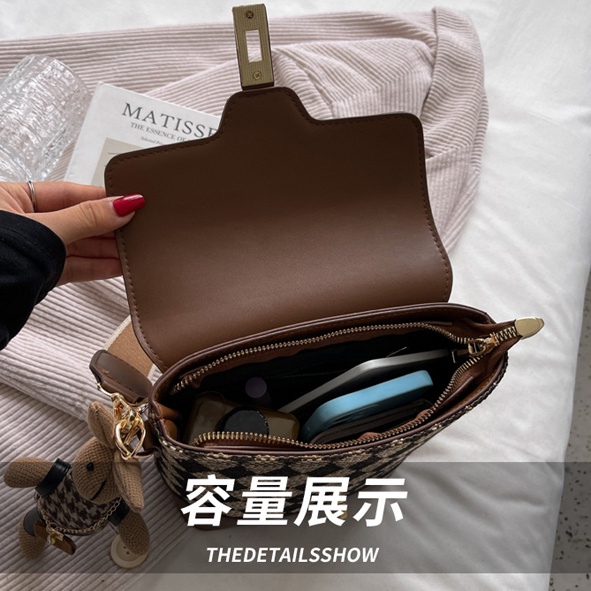 BJ43332 - BLACK/BROWN/COFFEE - TAS WANITA FASHION IMPORT MODIS ELEGAN TERMURAH TERLARIS TERBARU BAGSTORE JAKARTA TAS BATAM BQ3332