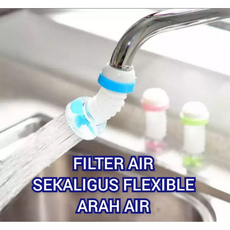 SAMBUNGAN TAMBAHAN KRAN AIR PLUS FILTER AIR FLEXIBLE KRAN AIR FILTER AIR