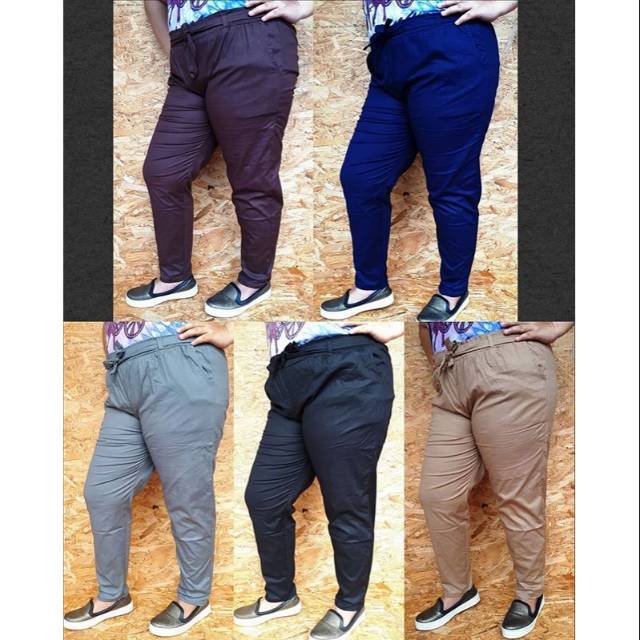 CELANA HAREM JUMBO XXL Fit XXXL . HAREM PANTS JUMBO . CELANA KATUN JUMBO MURAH