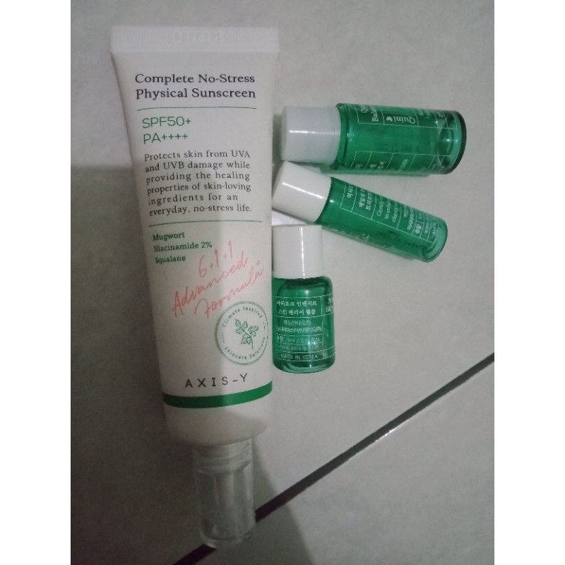 axis-y sunscreen niacinamide /preloved/