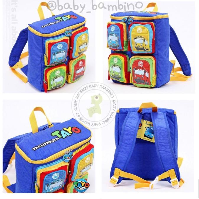 ORI KOREA TAYO BACKPACK - tas anak tayo kualitas impor korea langsung