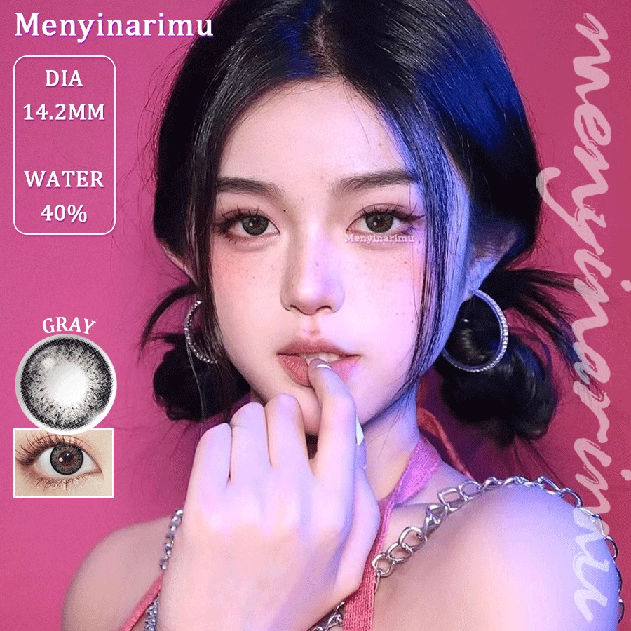 【COD】NEW-KING ~SOFTLENS INNOCENT NORMAL &amp; MINUS BY EXOTICON BIG EYES WARNA PERI MUSIM PANAS BLUE BROWN GRAY Softlen Soflen Soflens