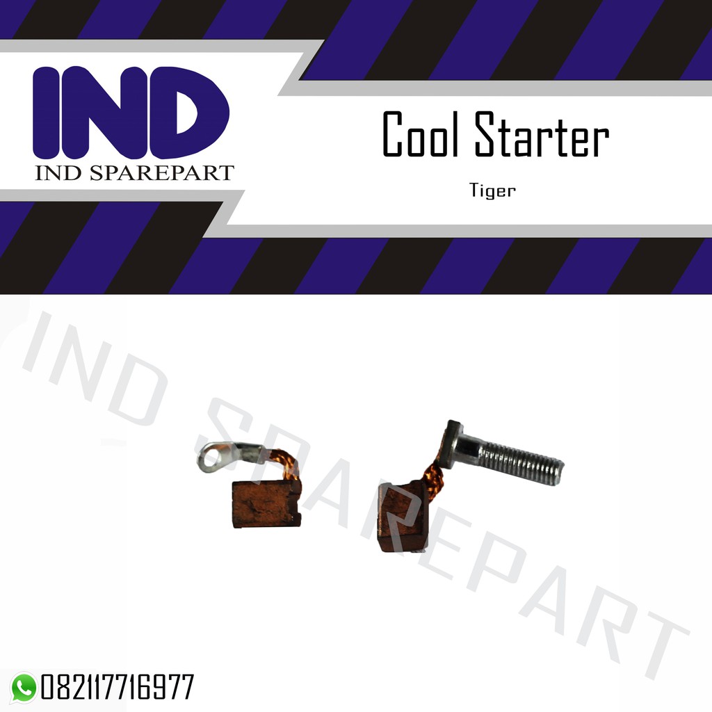 Cool Starter/Arang/Areng/Carbon Brush Tiger