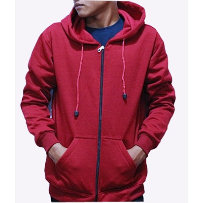 SWEATERPOLOS JAKET HOODIE ZIPPER SIZE S-XXL ( PRIA &amp; WANITA ) (POLOS)