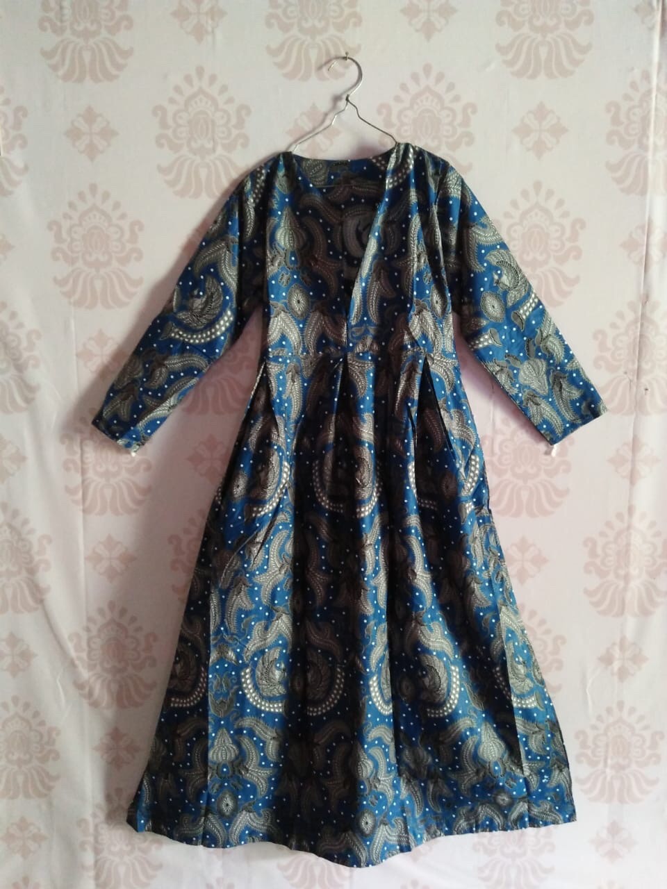 Gamis Batik Manggar, Padi,sekar,cantik,kubis,kipas,daun,kupu,nadine,gendis,kawung,termurah
