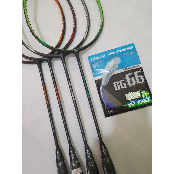 RAKET BADMINTON HI-QUA YAKUZA 6000/7000/8000/9000