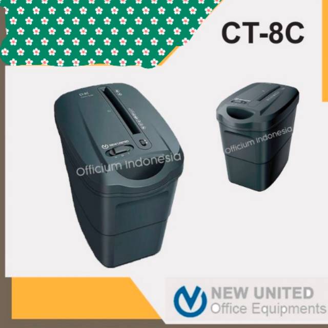 

Mesin Penghancur kertas/Paper Shredder/CT 8C/Cross Cut/ CD /KARTU ABSEN#GARANSI