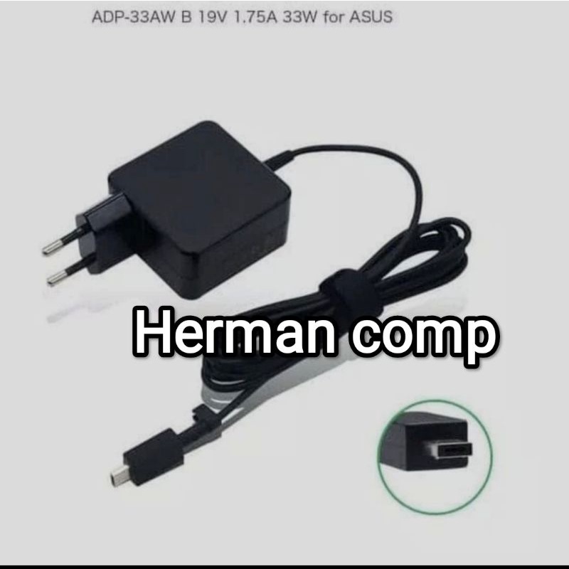 Original Adaptor/Charger Asus ADP-333DW A/B, ADP-33BW A/B 19V 1.75A Micro USB 33Watt