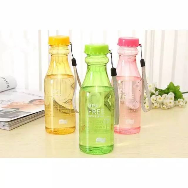 Botol minum unik bpa free botol anti tumpah