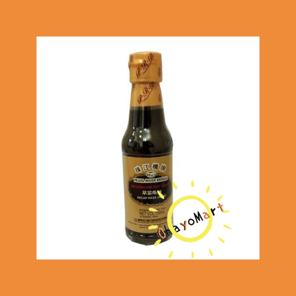 Pearl River Bridge Soy Sauce/ PRB/ Kecap Asin/ PRB Mushroom Soy Sauce 150ml