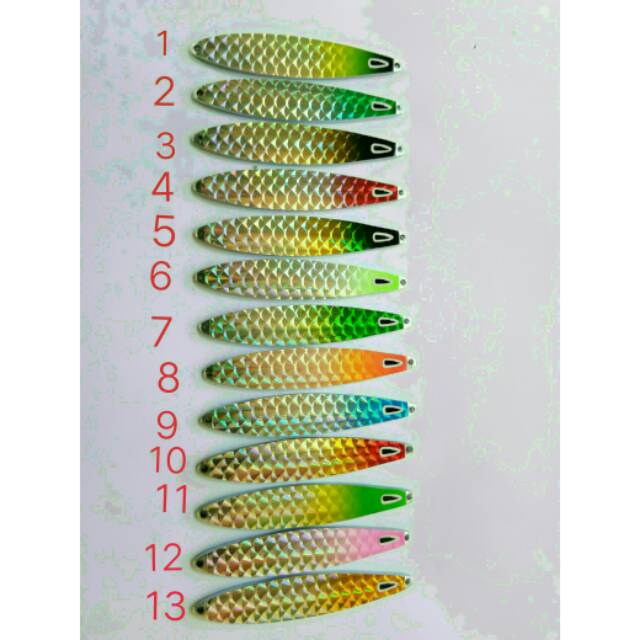 Spoon umpan tengiri terlaris. Galvanis.56gr.