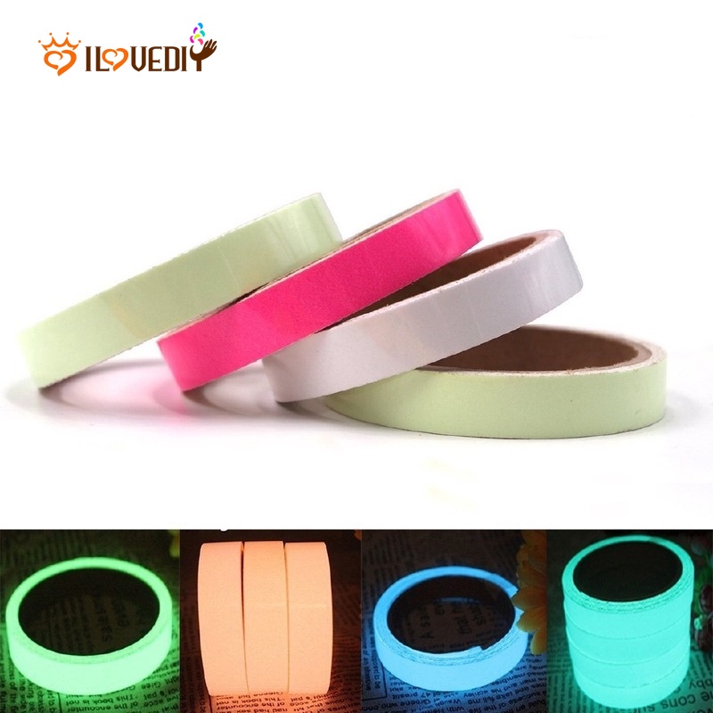 Tape Stiker Reflektif Glow In The Dark Untuk Peringatan Keamanan