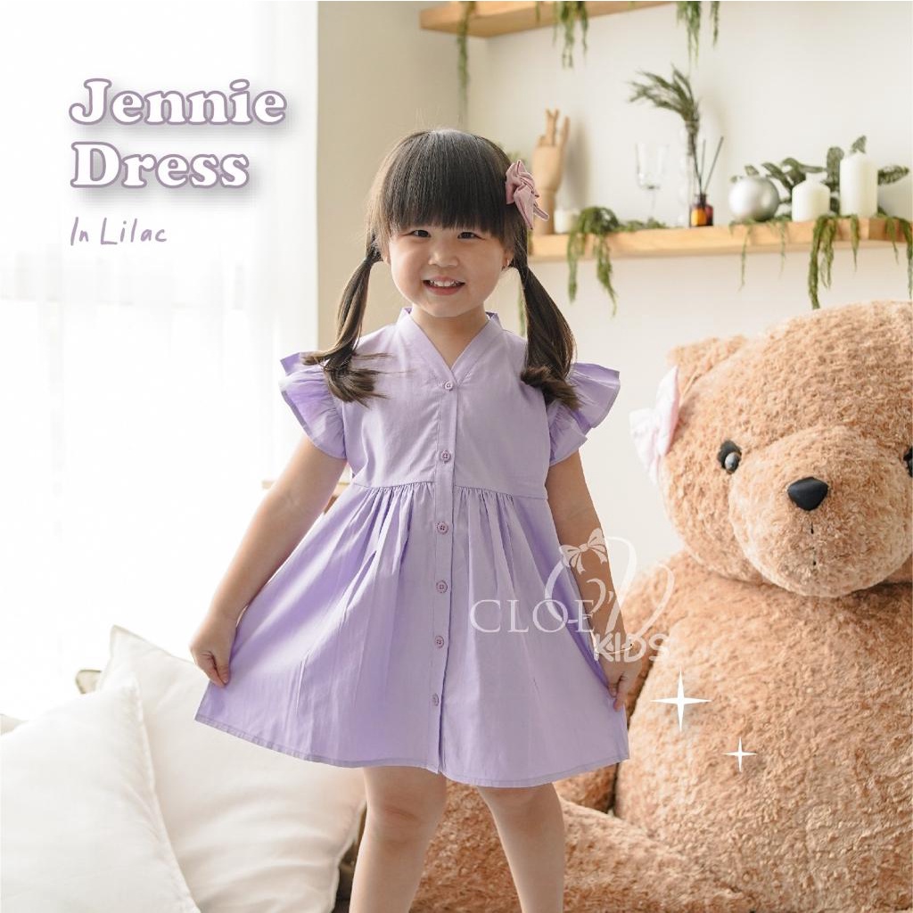 CLOEVKIDS - Jennie Dress Anak Perempuan