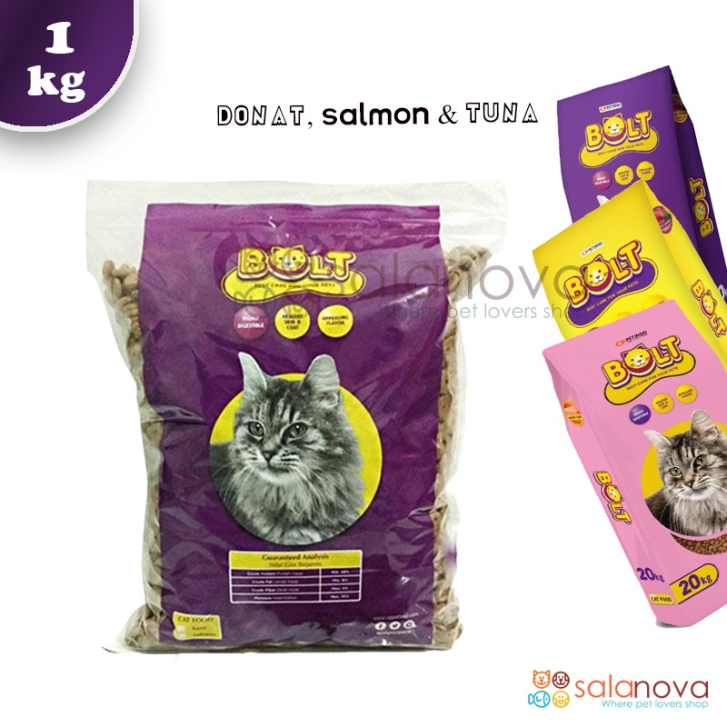 Bolt Makanan Kucing Cat Food Dry