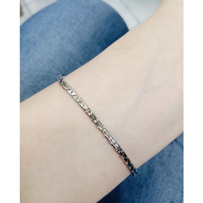 titanium//gelang tangan titanium//perhiasan anti korosi//gelang