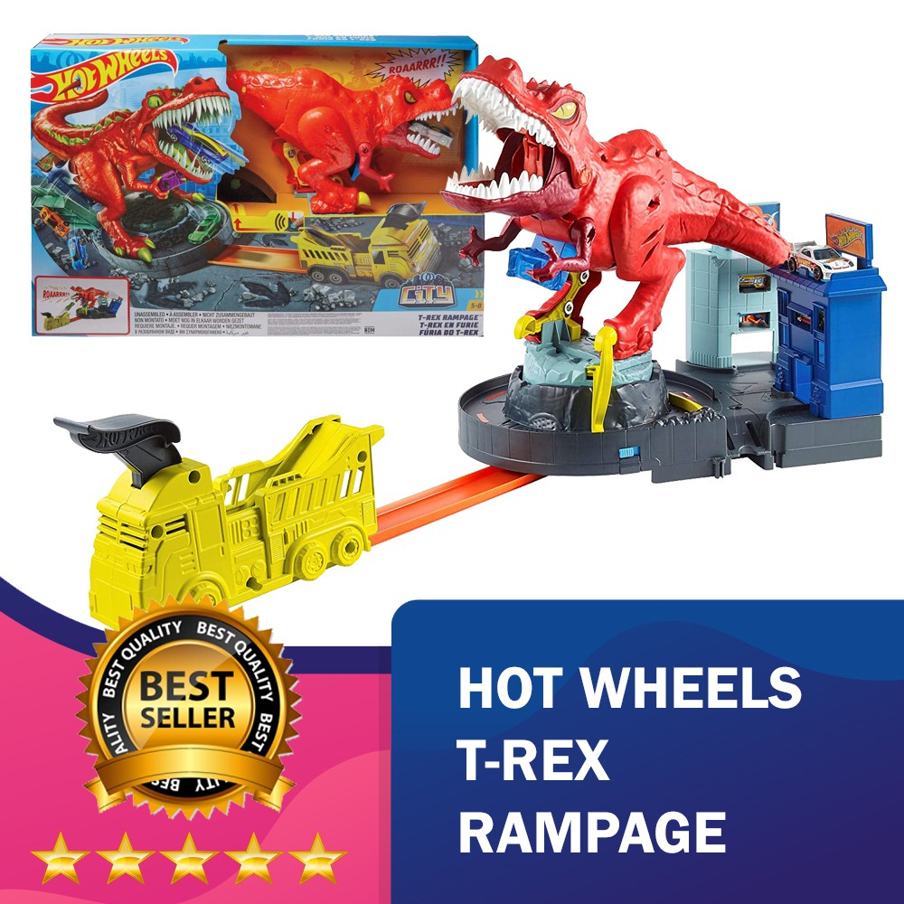 hot wheels t rex rampage