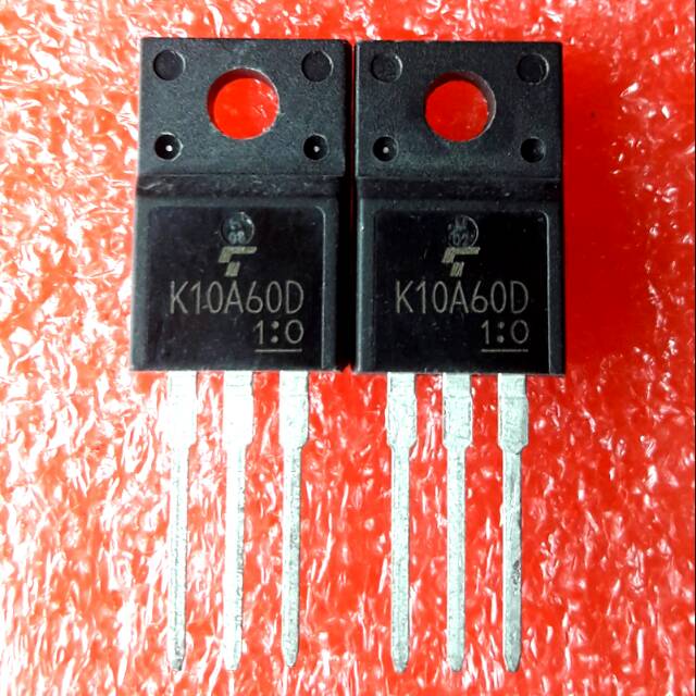 K10A60D TK10A60D K10A60 TK10A60 10A60D 10A60 ORIGINAL N-Channel MOSFET DIP TO-220