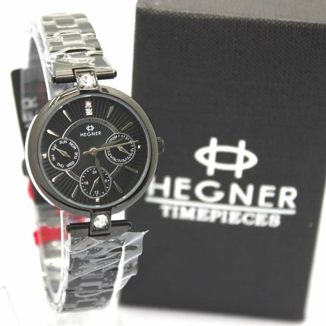 Jam Tangan Wanita Original Hegner Chrono Aktif Garansi 1 Tahun