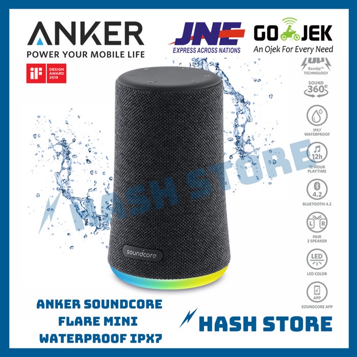 Anker Soundcore Flare Mini Bluetooth Speaker Waterproof Ipx7 2