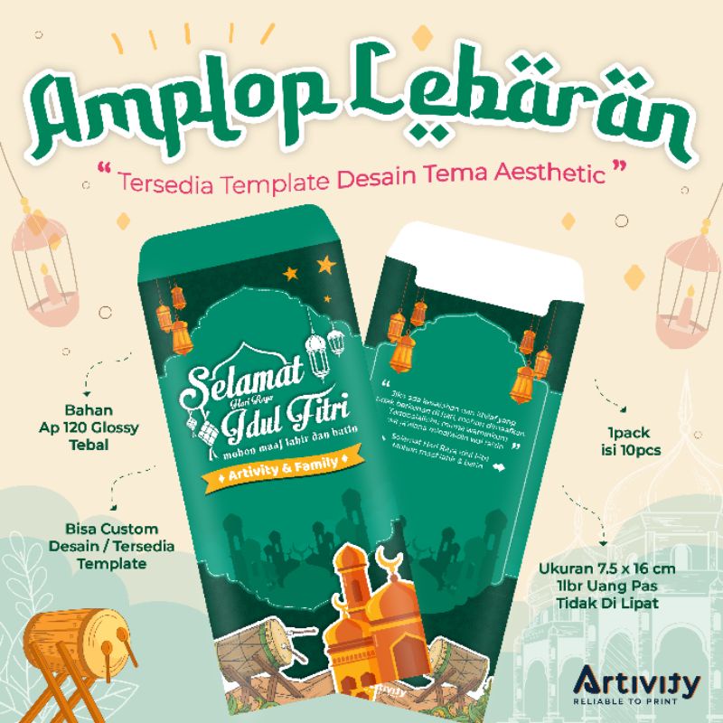 

AMPLOP LEBARAN CUSTOM NAMA LOGO & FOTO SERI 2