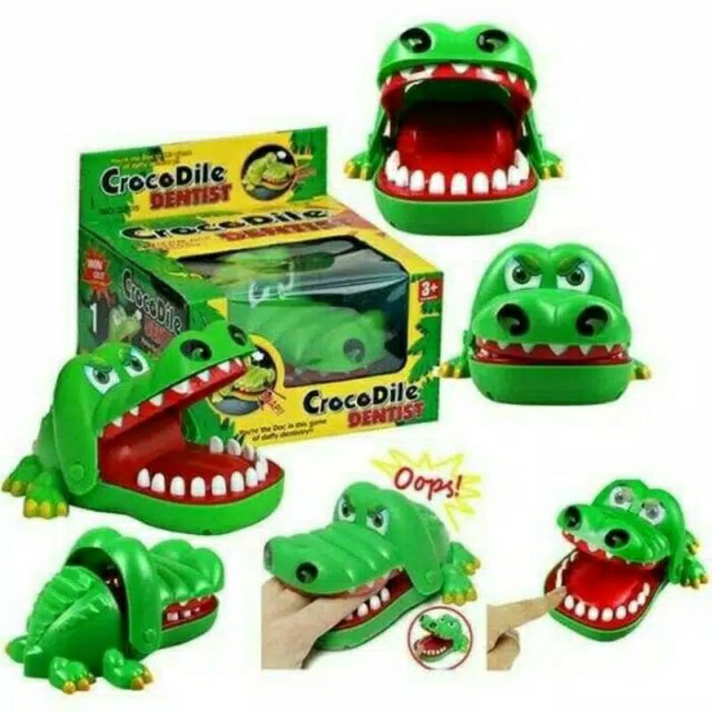 Mainan Crocodile Dentist/ Mainan Gigi Buaya/ Mainan Buaya Gigit Murah