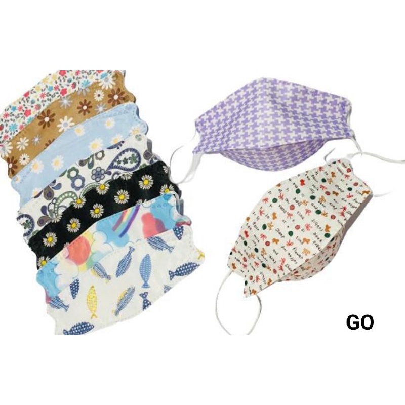 MASKER KF94 MOTIF DEWASA