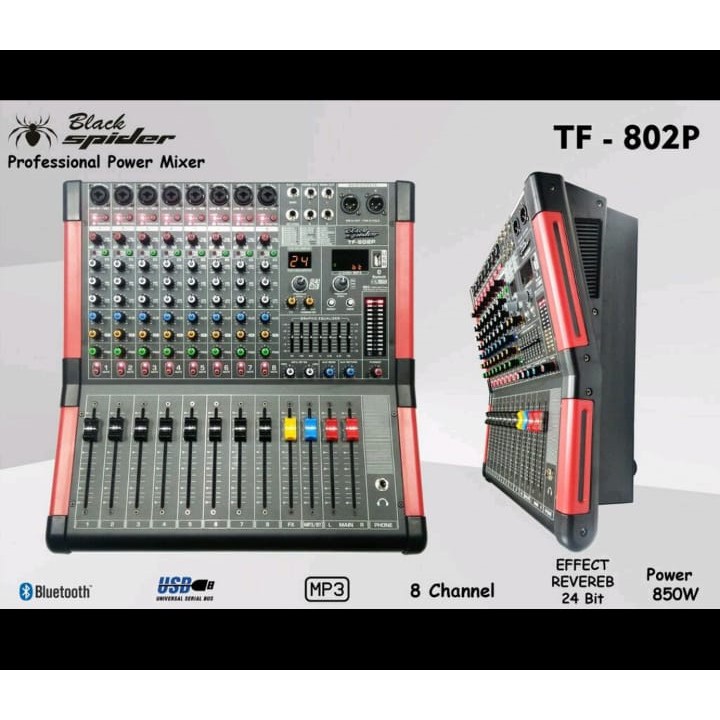 Mixer Blackspider TF-802P