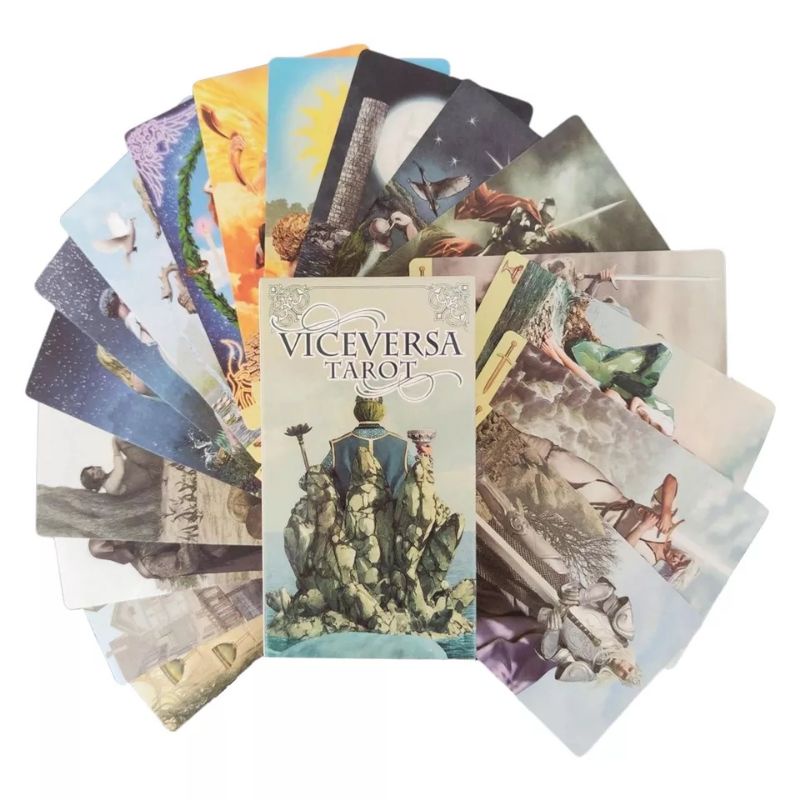 Viceversa Tarot 12x7cm include guide paper