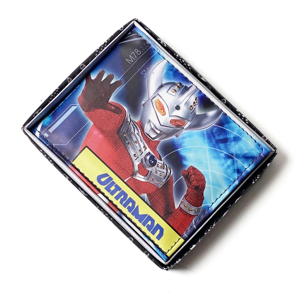 SHOPEE 6.6 SUPER SALE!! Dompet Anak Karakter Ultraman UT-2021 Dompet Anak Laki-laki Kulit Sintetis + BOX