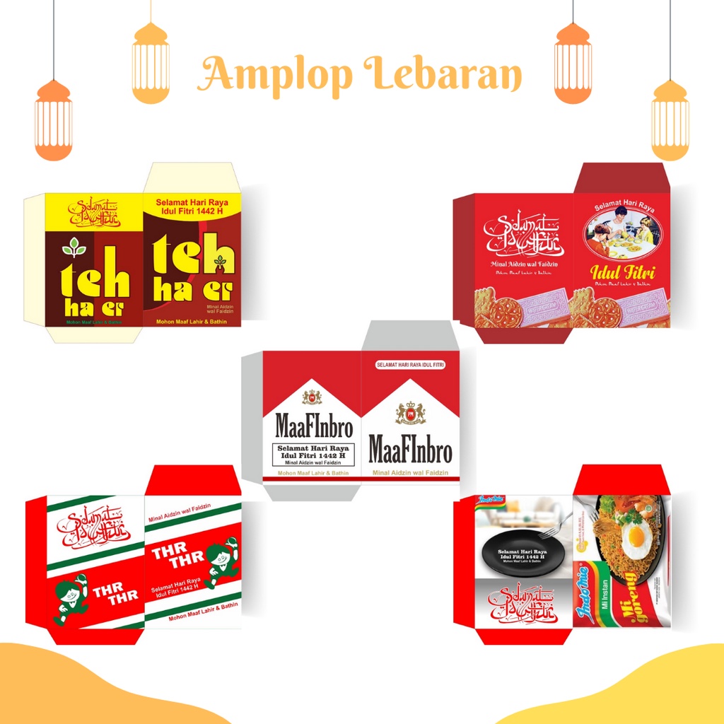 

Amplop Lebaran Snack Unik