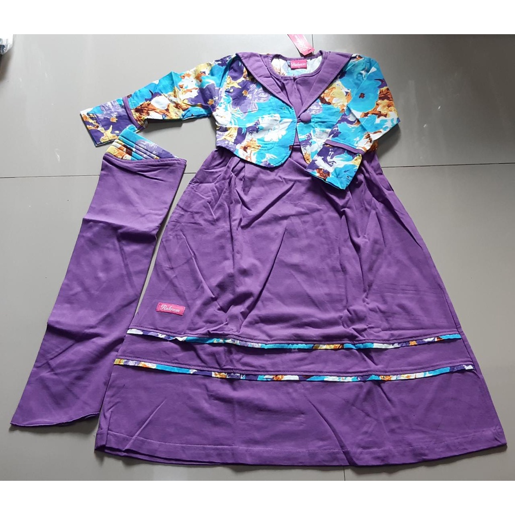 CUCI GUDANG / GAMIS  RAHNEM ANAK / ( GH - 1334 ) /FASHION MUSLIM ANAK