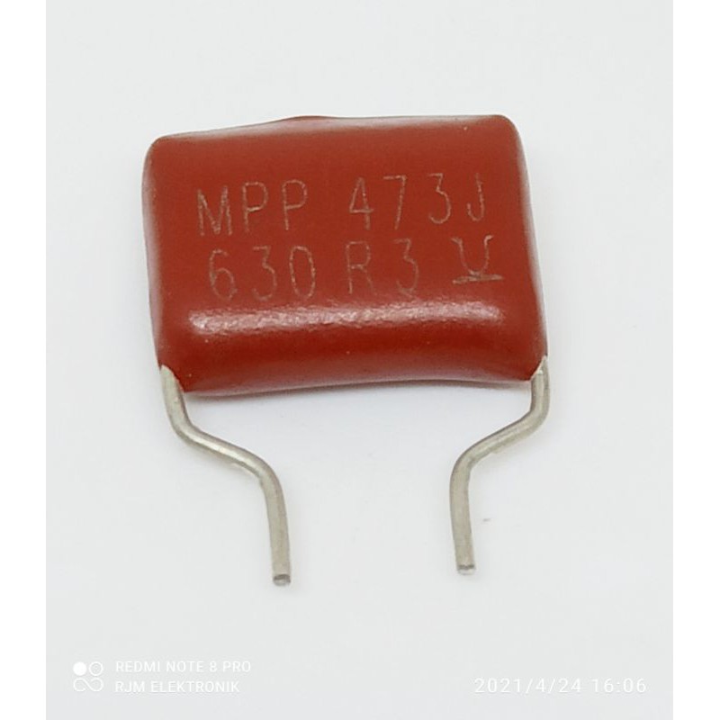 10 pcs kapasitor 473j 630v