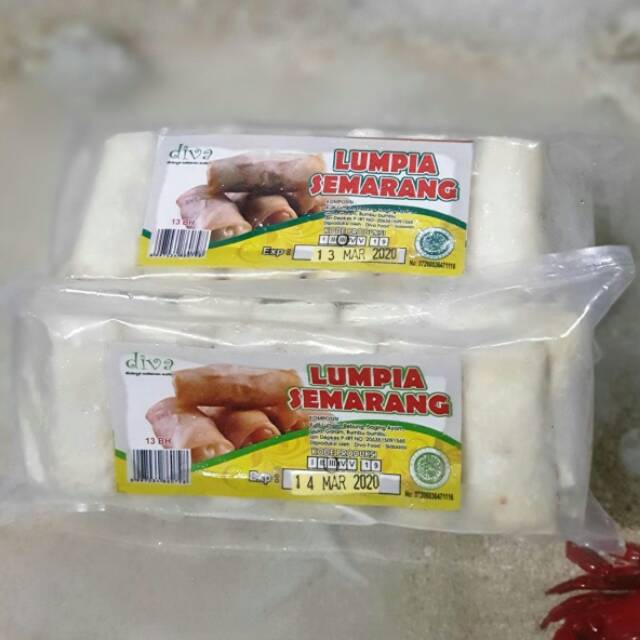 Diva lumpia semarang mini isi 13pcs