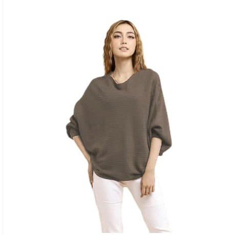 RAJUT BATWING LASPERAL OVERSIZE / BATWING RAJUT PREMIUM TERMURAH / ATASAN BATWING RAJUT