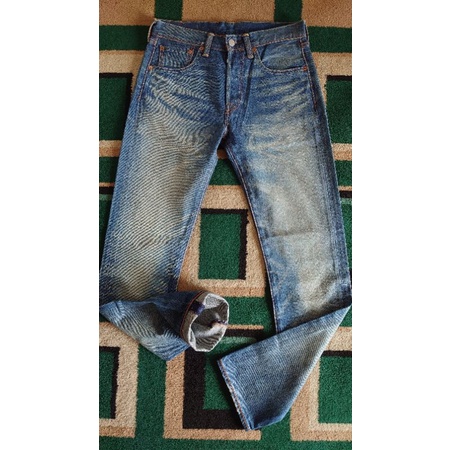 Levis 501 Regular Fit Original Light Blue Wash