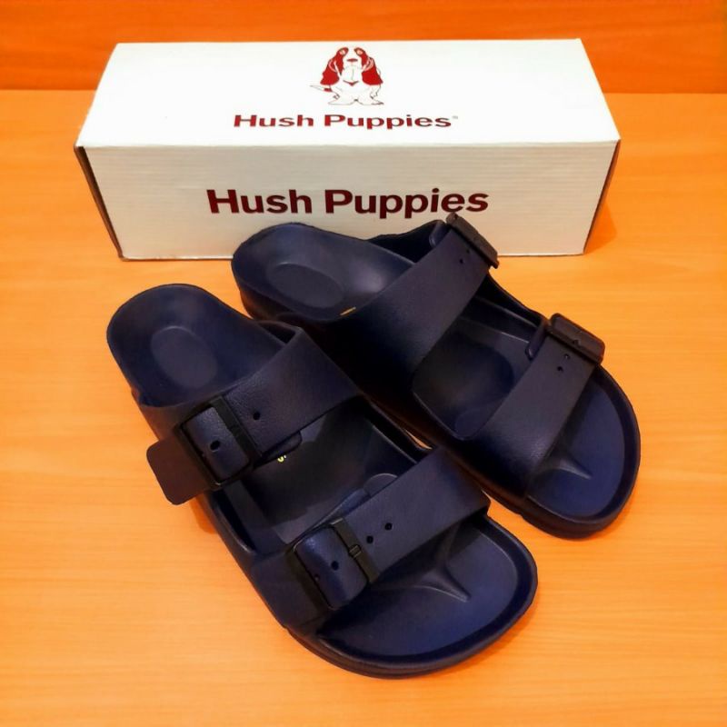 Sandal Pria Hush Puppies Donald 2 Straps Sendal Pria Slip On Terbaru Sandal Cowok Karet Eva Phylon Strap Tali