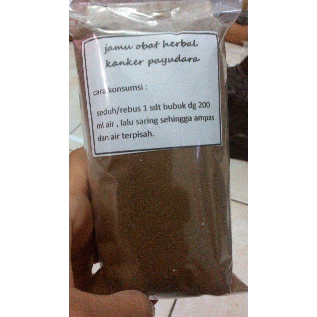 

jamu kanker payudara - murni dari bahan herbal tanpa campuran obat-obatan atau pengawet