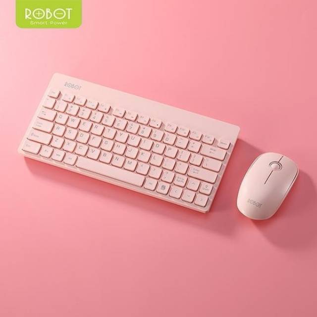 Robot Keyboard Mini + Mouse  Wireless KM3000