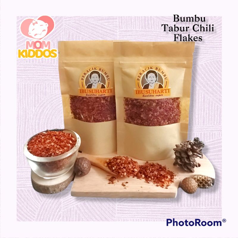 

REMPAH BUBUK CHILI FLAKES MURNI IBU SUHARTI