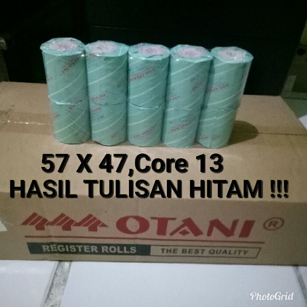 

BEST SELLER - Kertas Struk Thermal Paper 57x47-13, Merk Otani