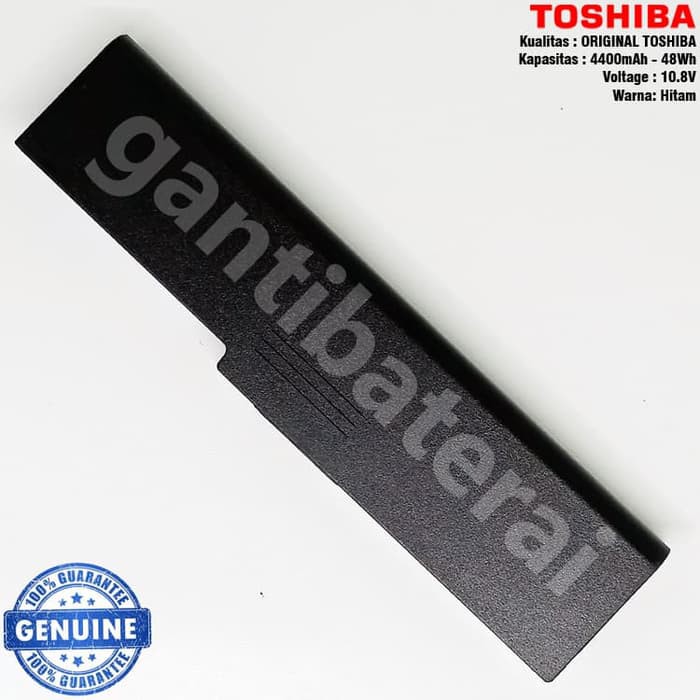 Original Baterai Toshiba L310 L510 L515 M300 M305 U400 PA3634U-1BRM