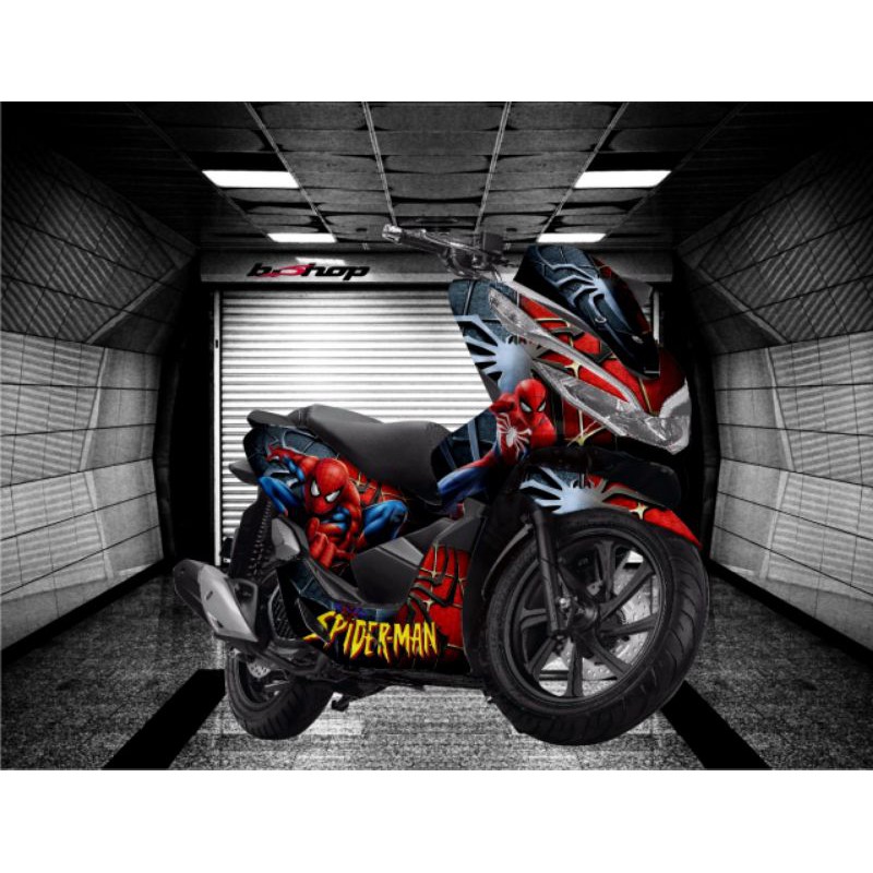 DECAL PCX FULL BODY SPIDERMAN MOTIP 492