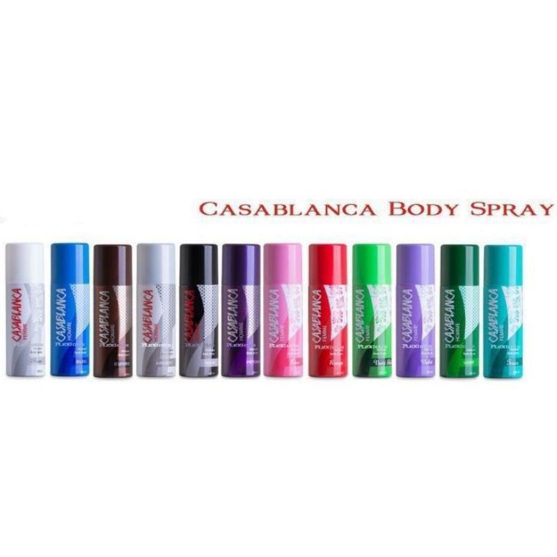 Casablanca Body Spray Pria | Deodorant 200 ml