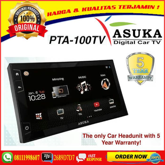Asuka PTA 100 Head Unit Asuka PTA 100